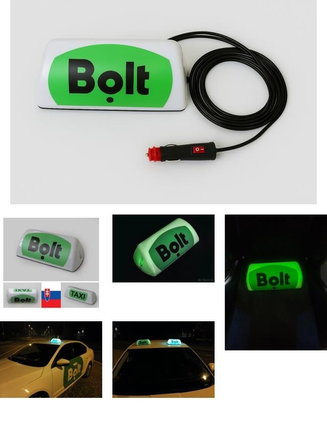 TAXI / BOLT Transparent (2.varianty) - 2
