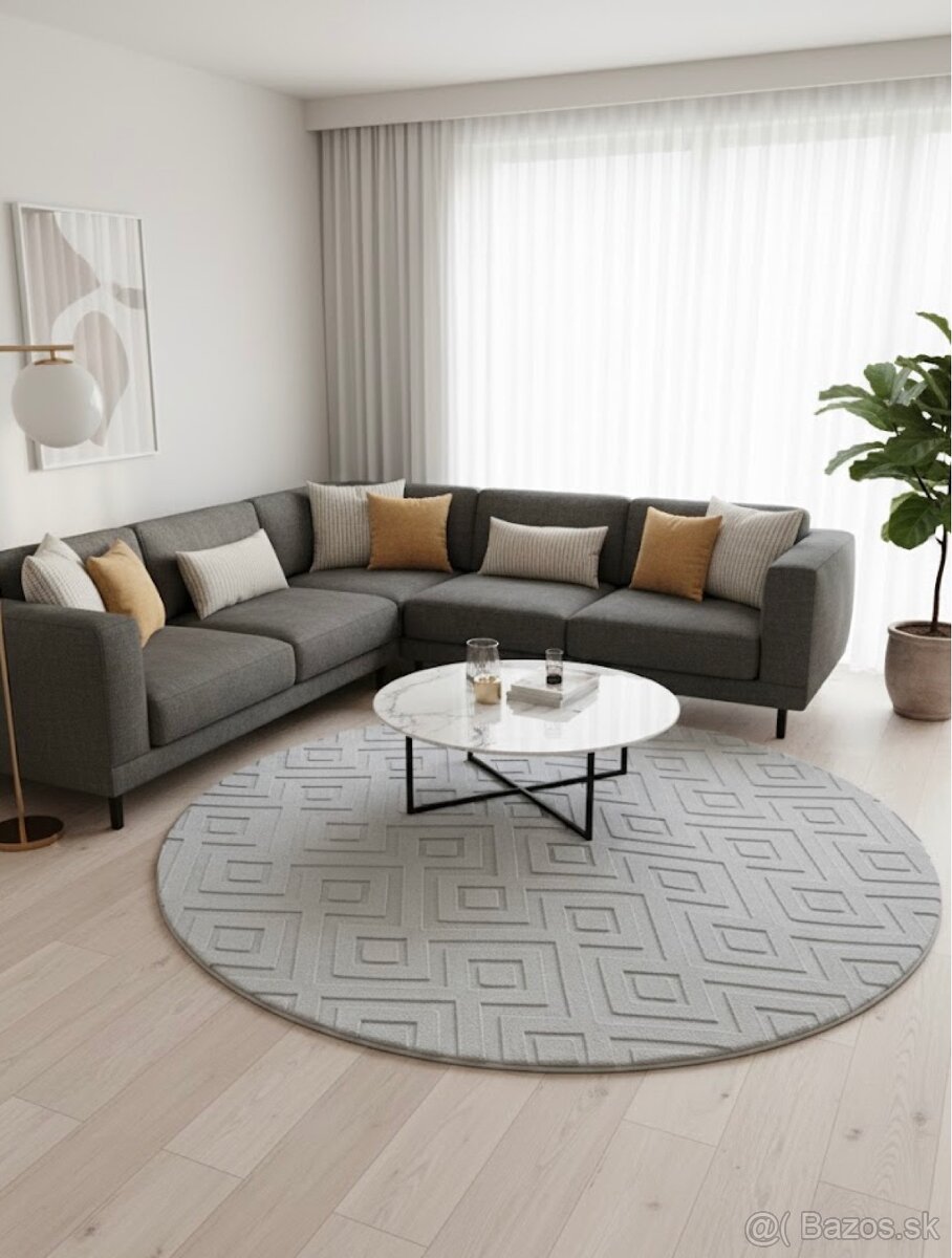 Okrúhly koberec - 2