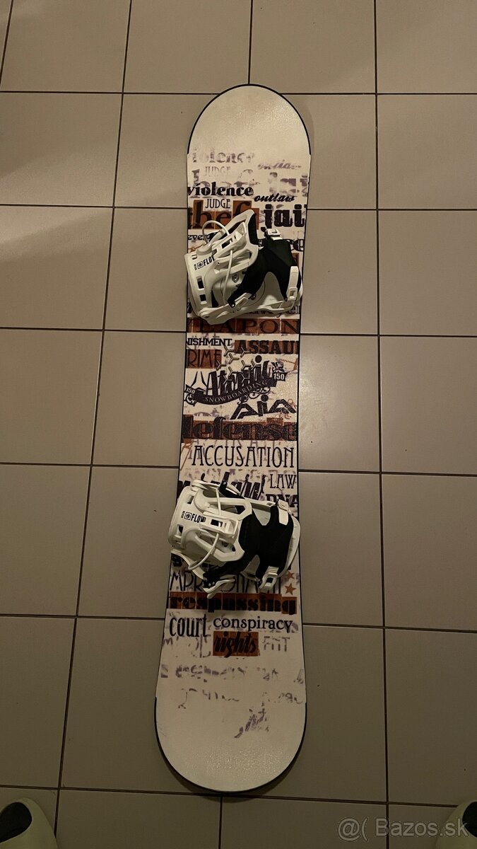 Predám snowboard Atomic 150 cm – poctivý kus, čo má dušu 🏂🔥 - 2