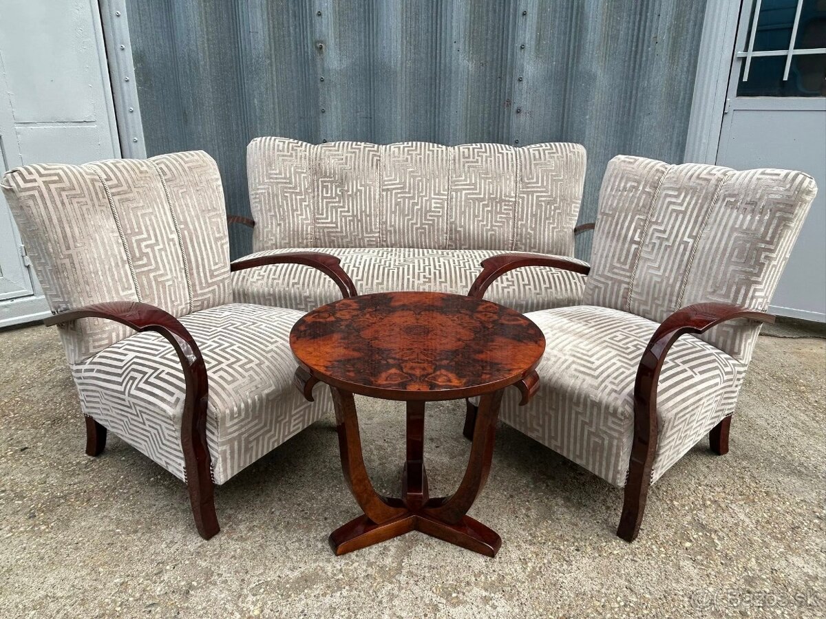 Sedacia súprava Art Deco - F186 - 2