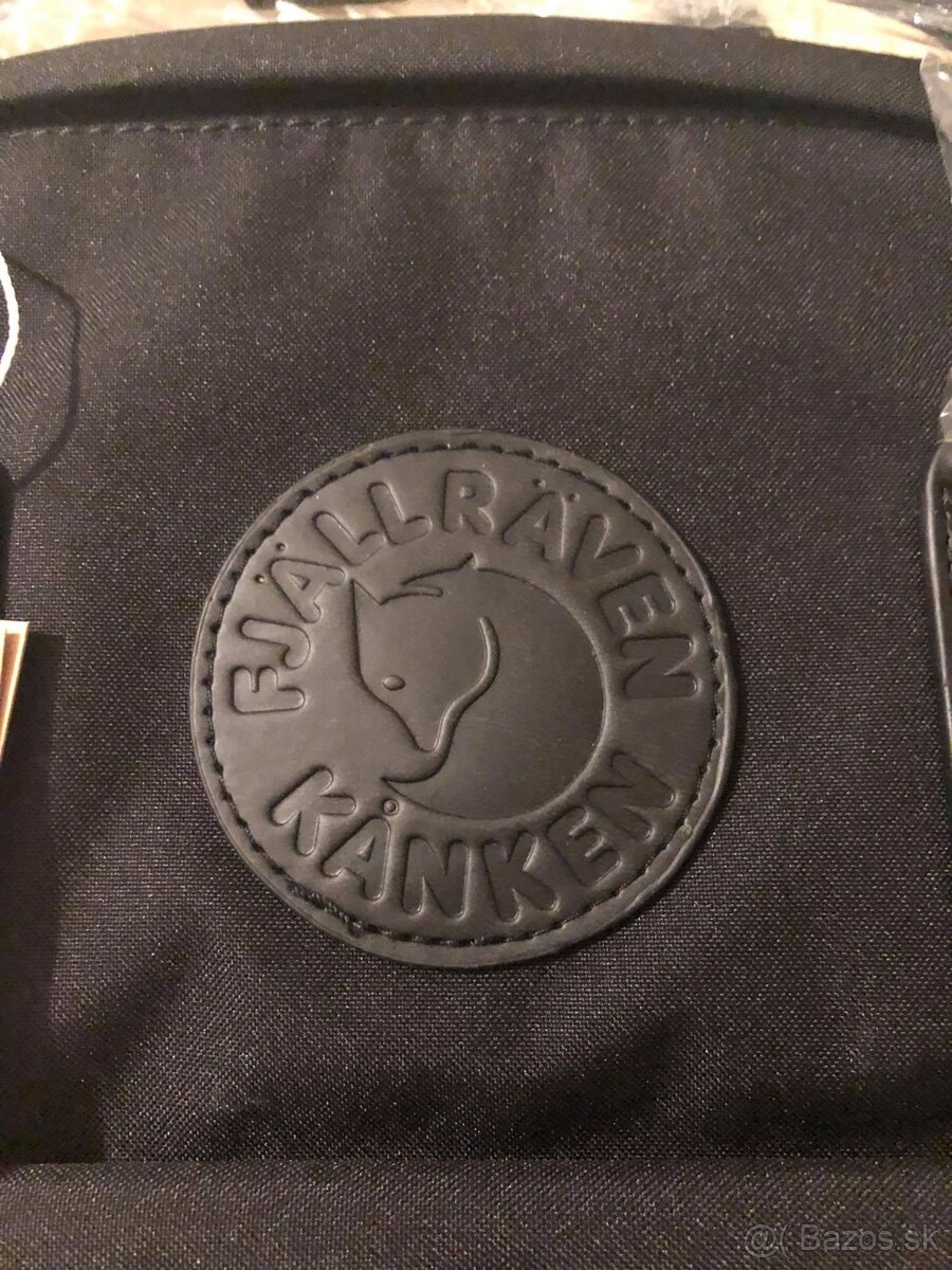 Batoh Fjällräven Kanken čierny s čiernymi prvkami - 2