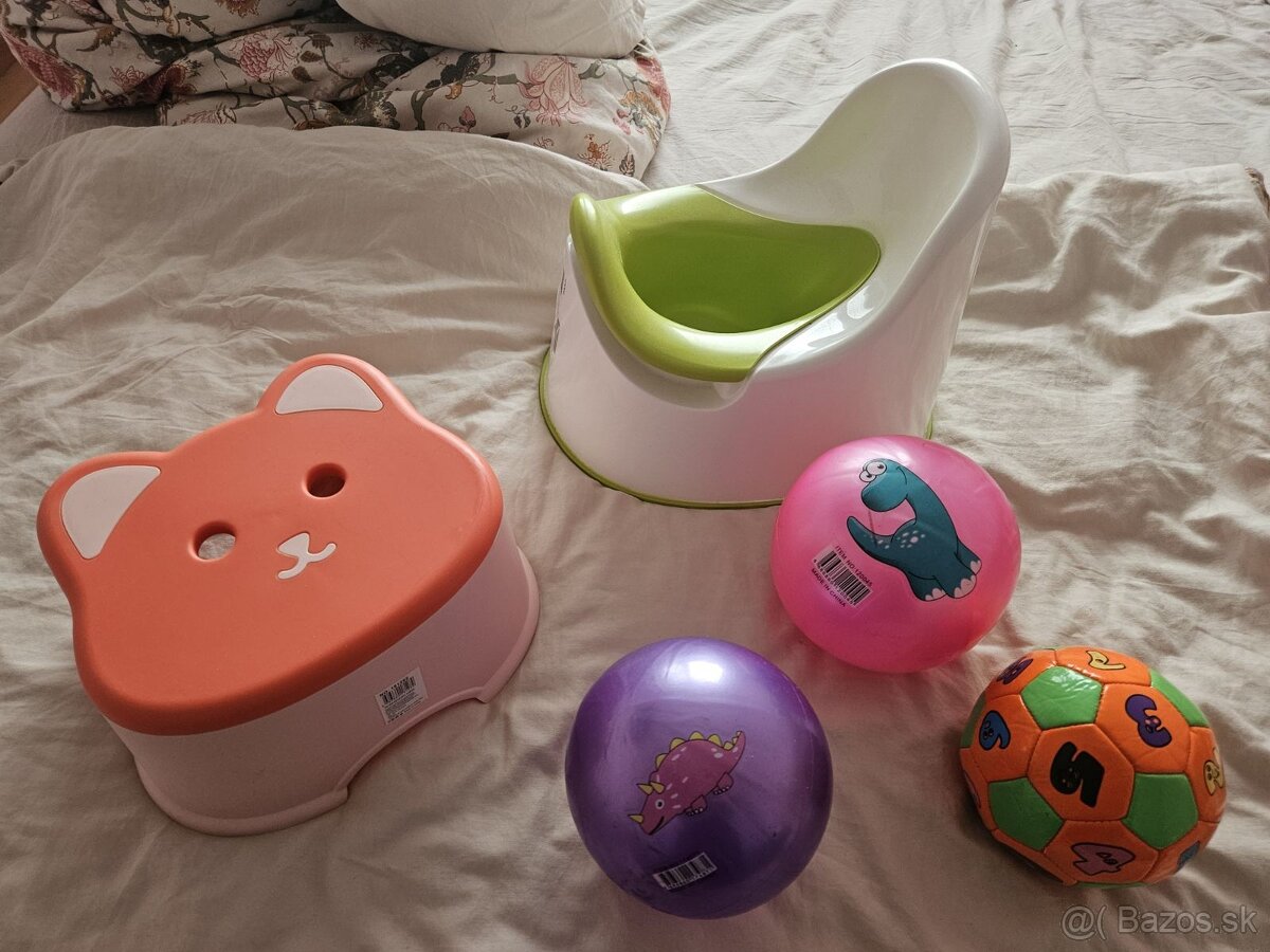 Nafukovačky, lopty, stupak, nočník - 2