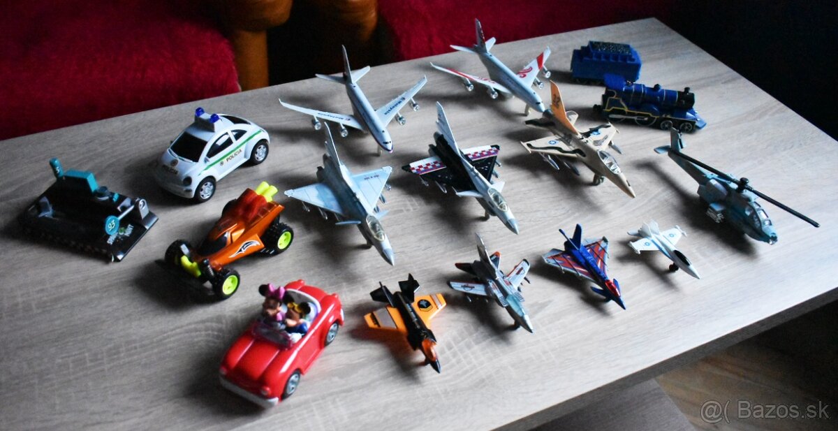 Angličáky lietadlá, autá - 2