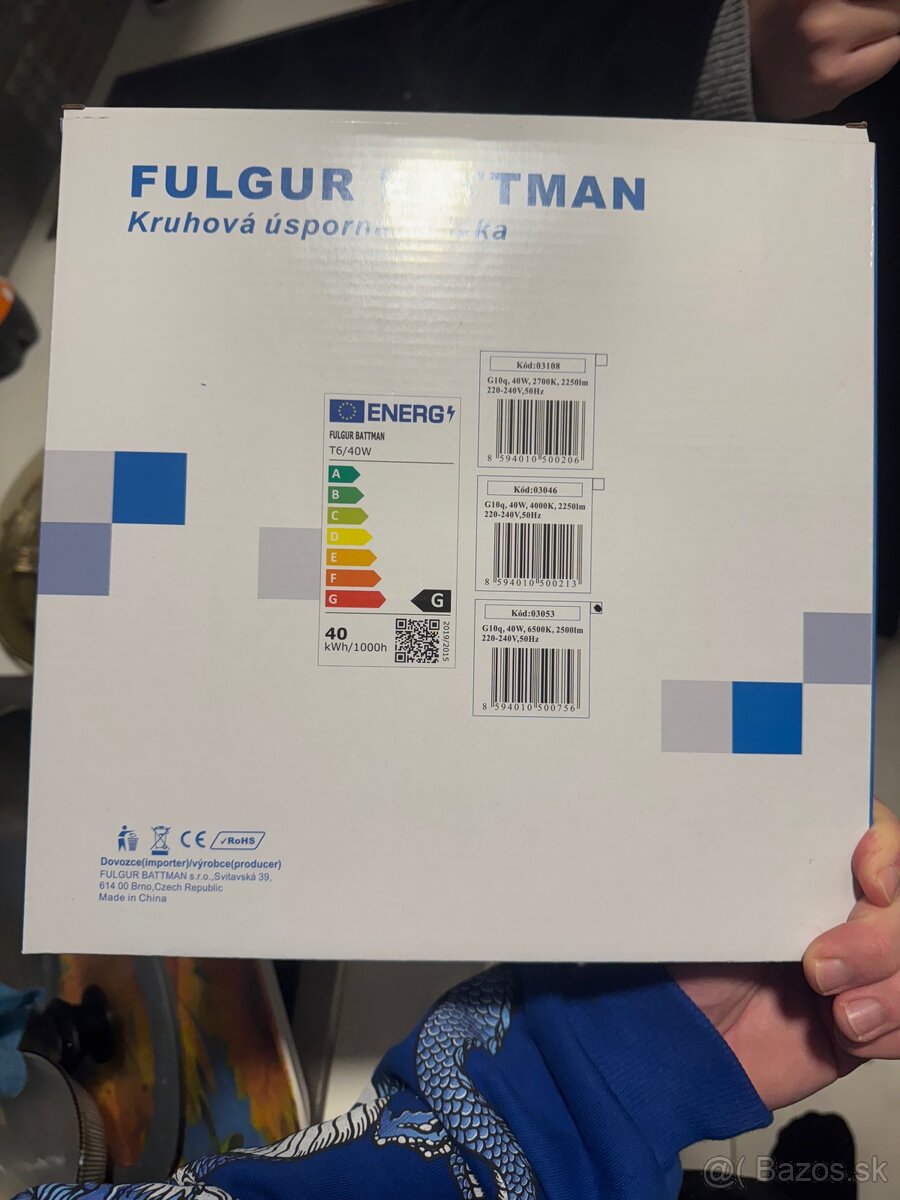 Kruhová úsporná žiarovka - 2