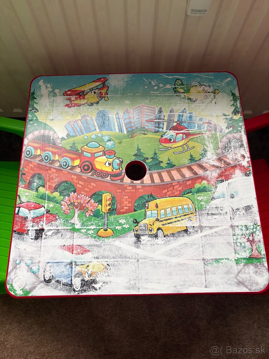 Detský stôl so stoličkami - 2