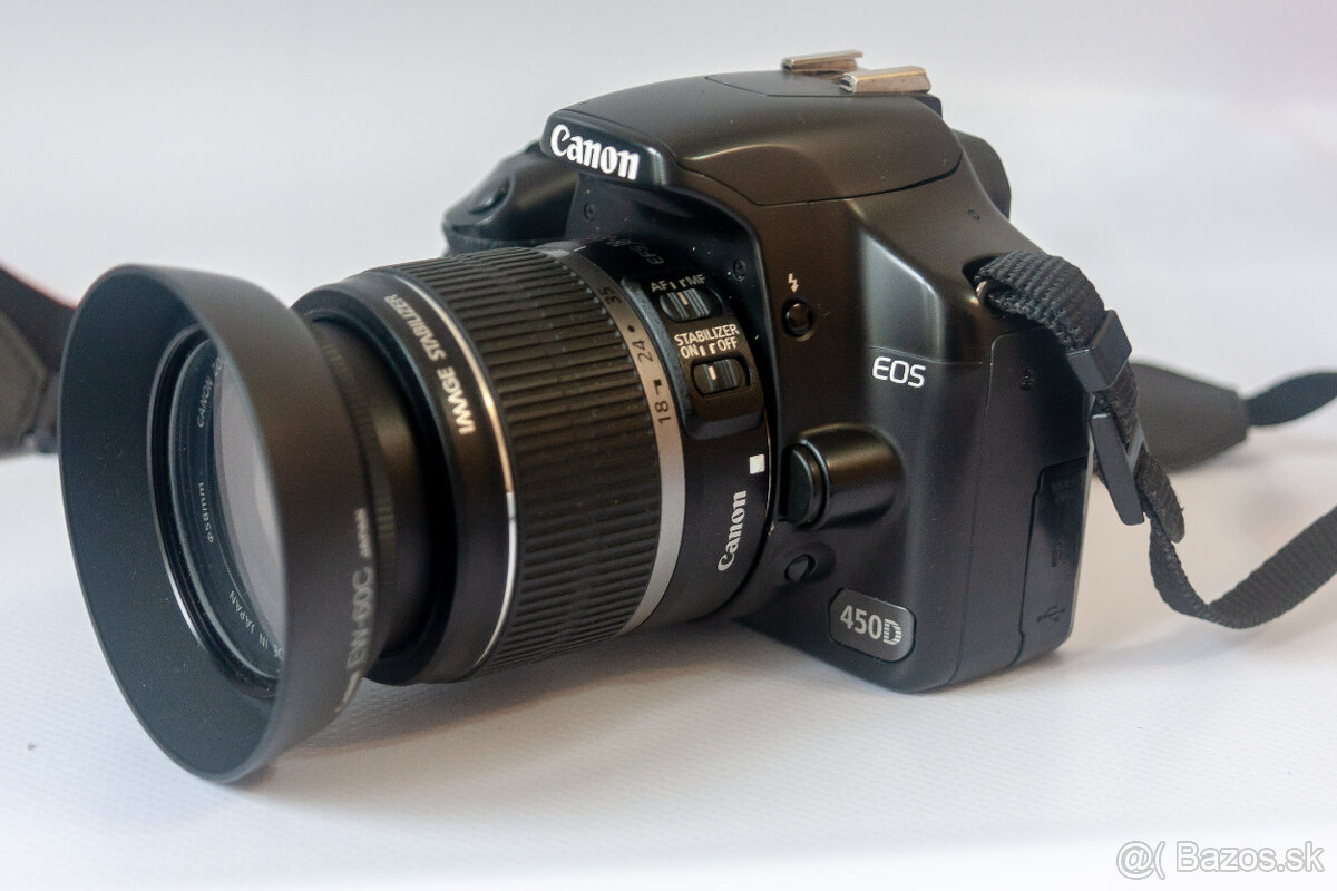 Canon EOS 450D + objektív 18-55mm + púzdro - 2