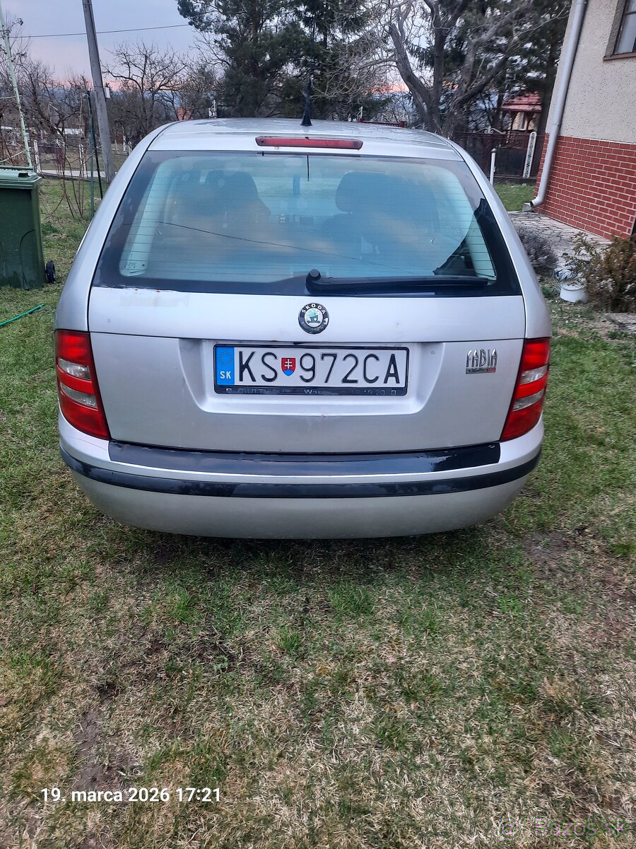 Predám Škoda fabia combi 1.9 tdi 74 kW - 2