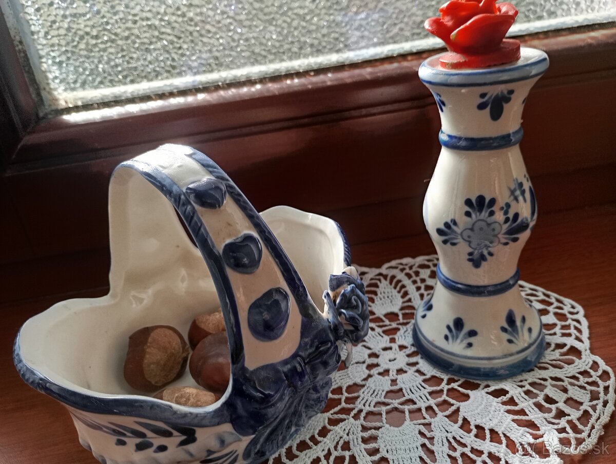 Keramika modro-biela - 2