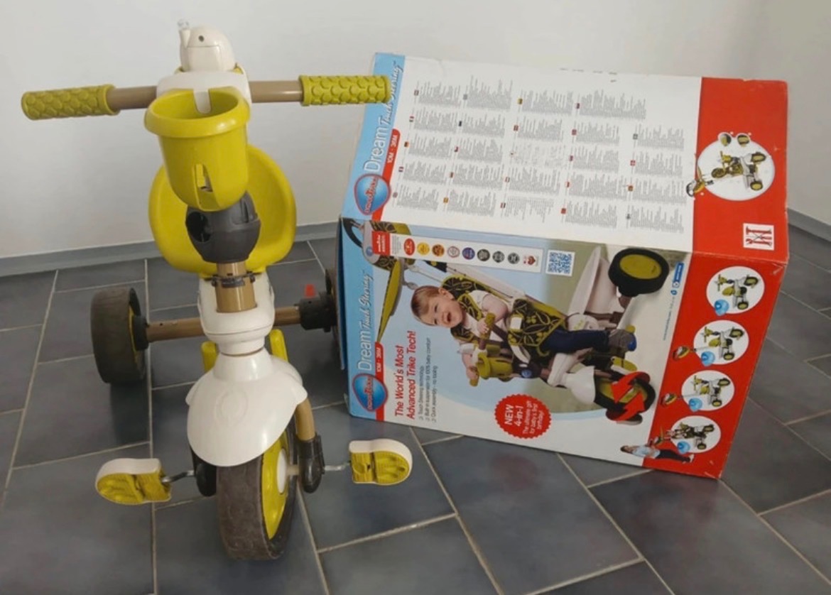 Trojkolka Smart Trike 4v1 - 2