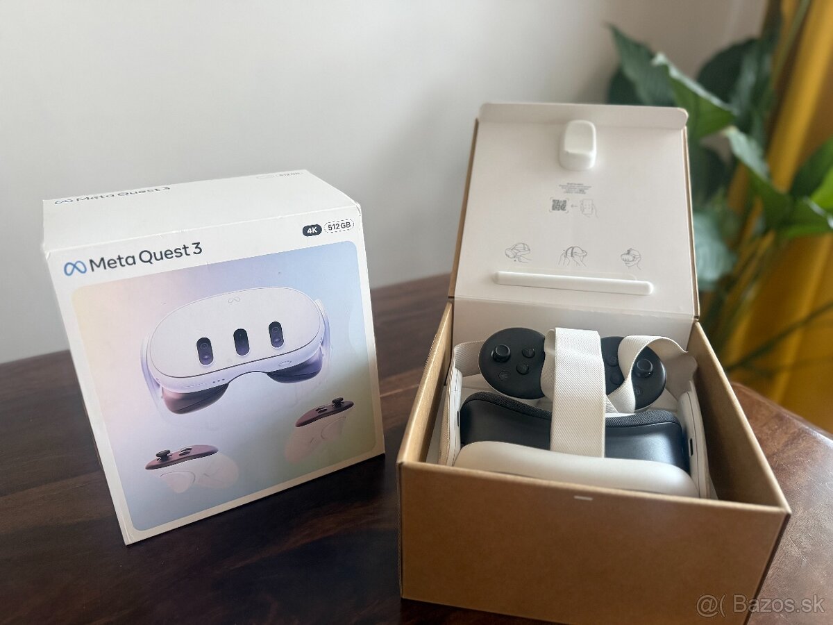 Meta Quest 3 512GB - VR v super stave - 2