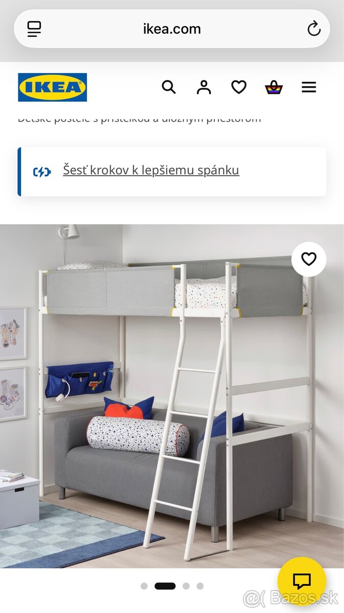 Vyvýšená posteľ - 2