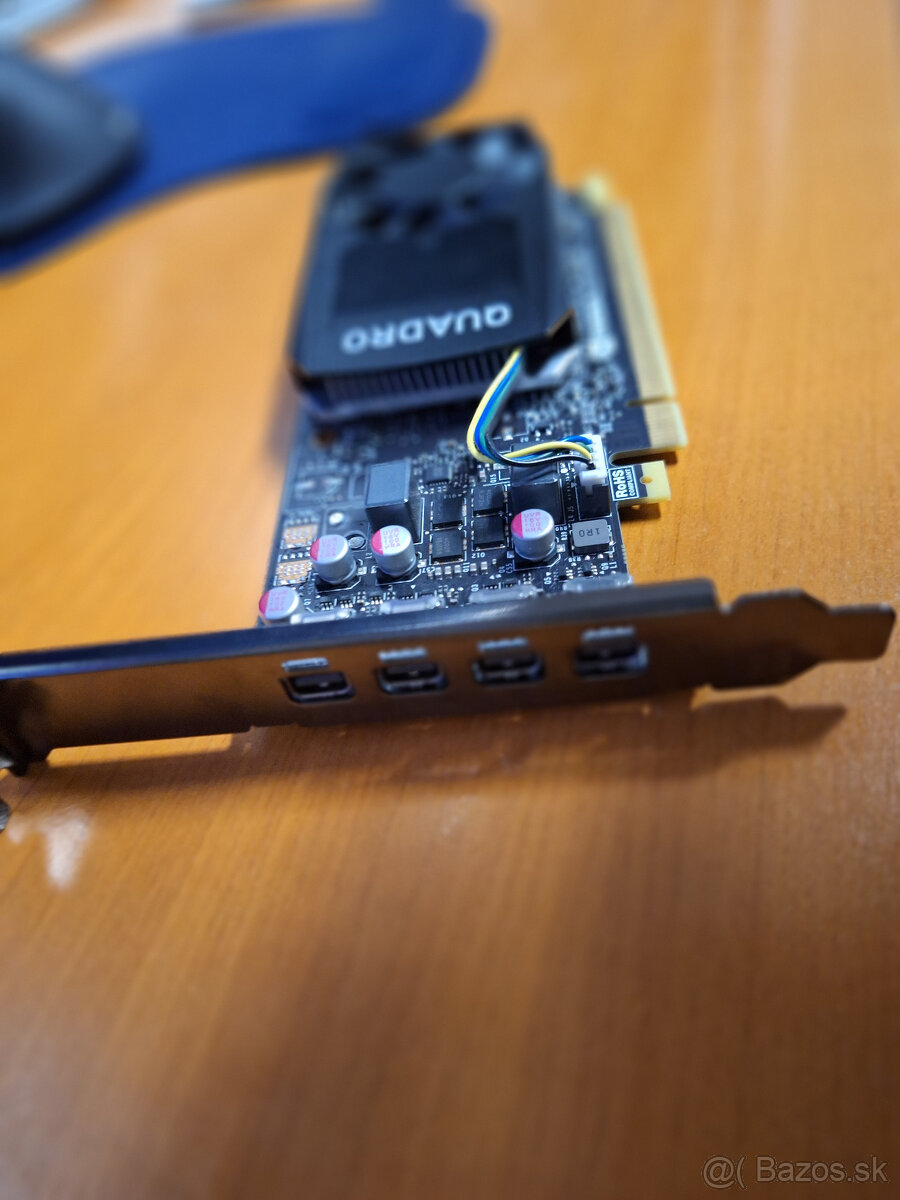 Nvidia quadro P1000 4GB grafická karta - 2