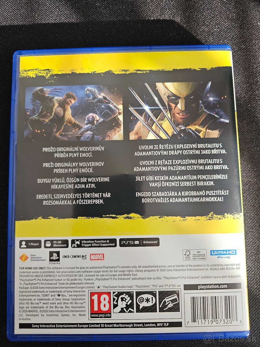 Marvel Wolverine PS5 - 2