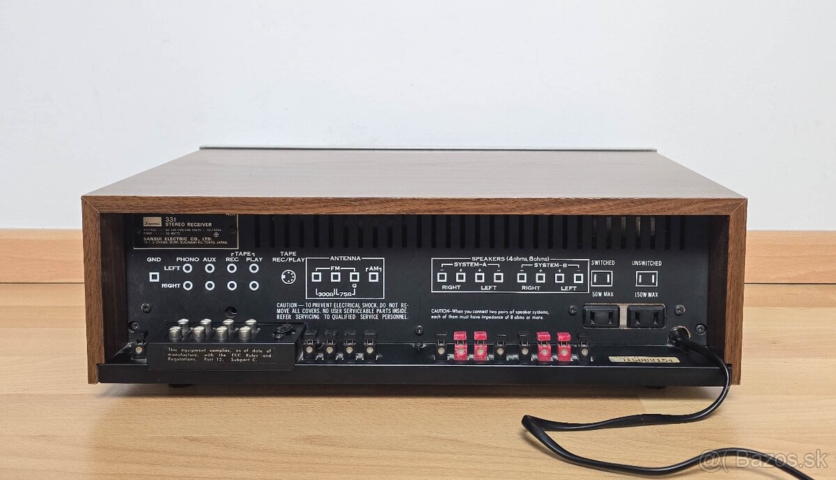Sansui 331 / vintage stereo receiver - 2