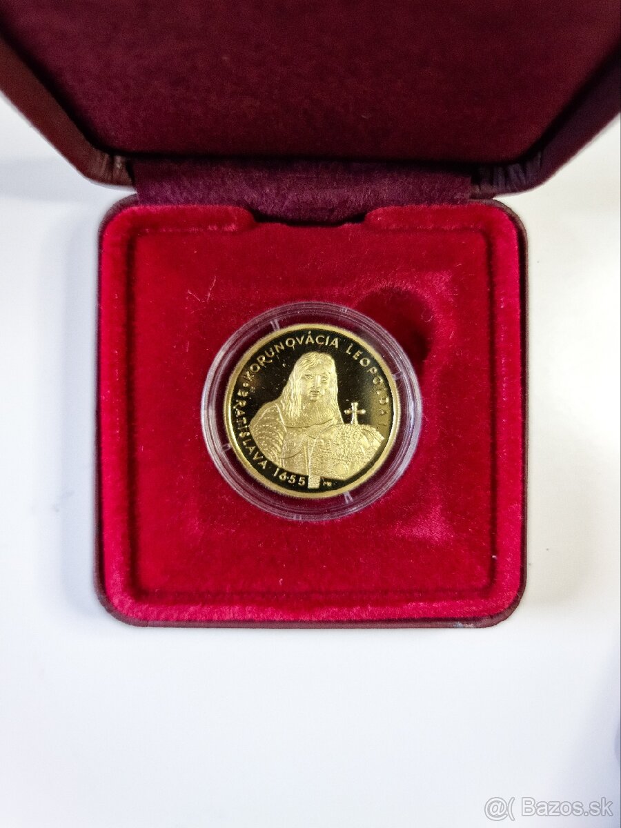 Zberateľská minca 5000 Sk Leopold I - 2
