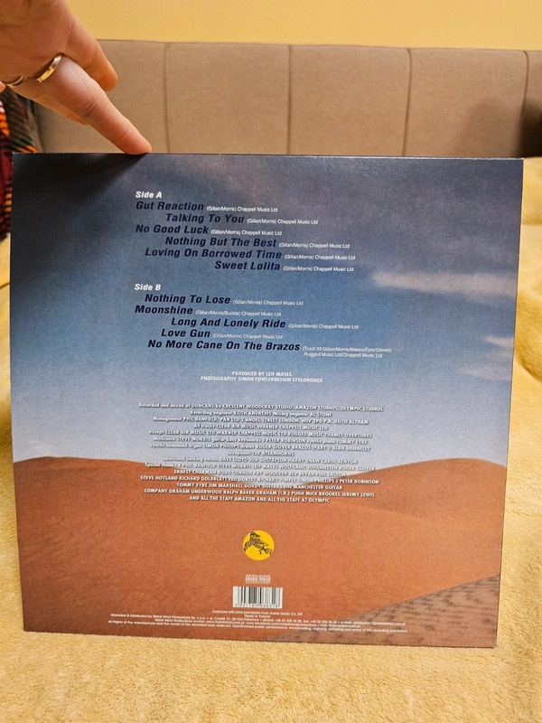 LP Ian Gillan Naked Thunder - 2