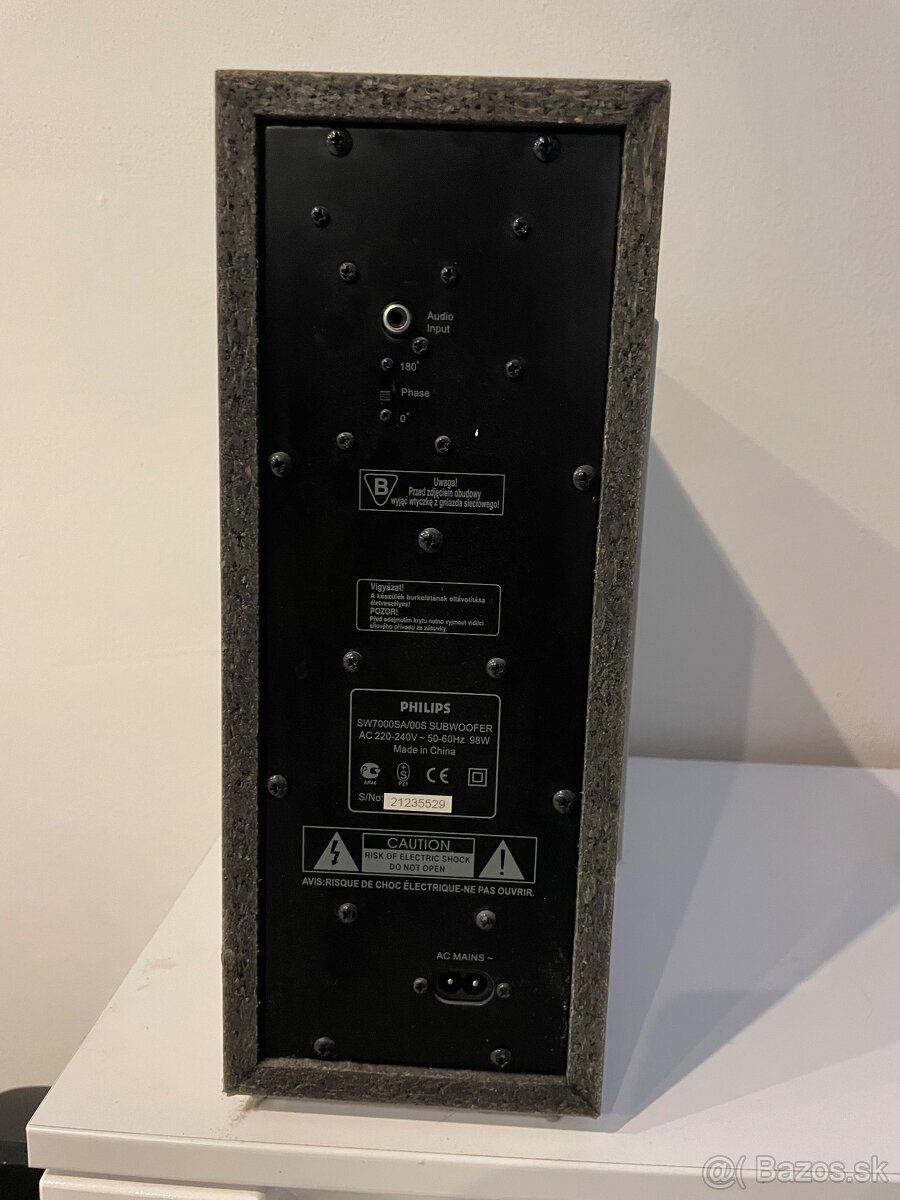Predam aktivny subwoofer Philips - 2