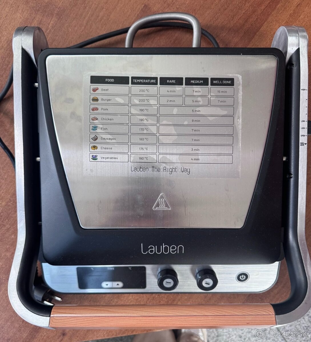 Gril Lauben Contact Grill 2000SB - 2