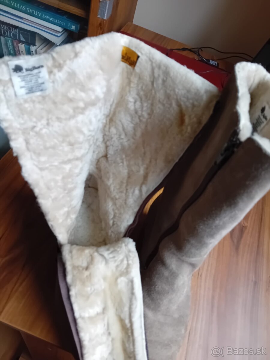 čižmy z brúsenej kože - 36 - 2