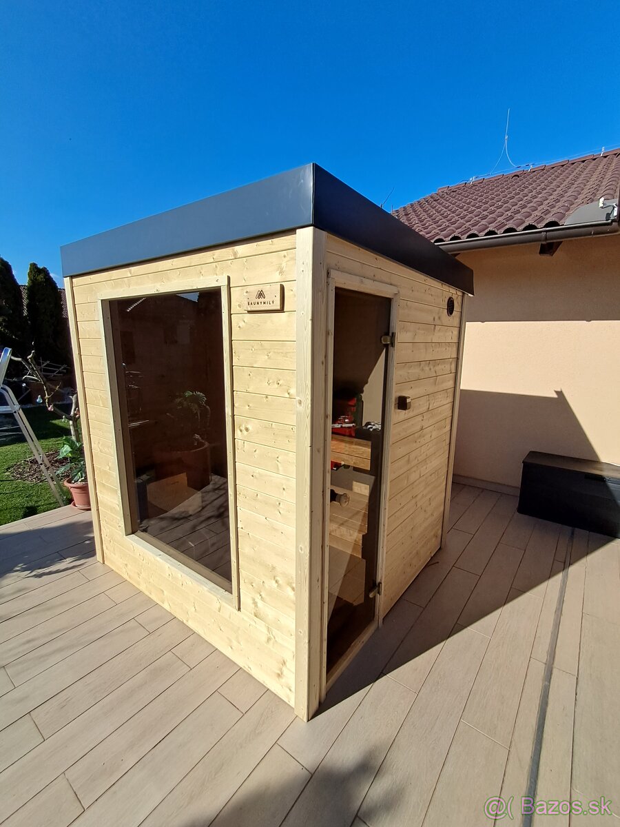 Modulova finska sauna EKO 190x170cm - 2