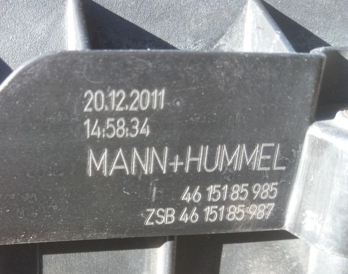 Filterbox 1.9 TDI 1.6TDI -PASSAT B6, OCTAVIA 2, GOLF5, A3 8P - 2