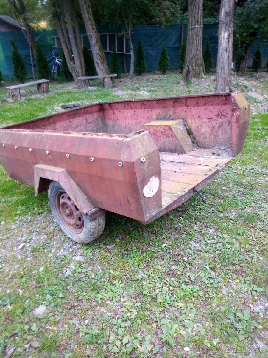 Privesny vozik bez spz - 2