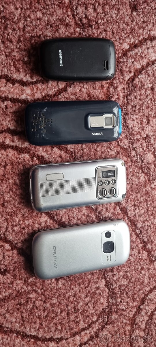 Predám tlačidlové dotykové mobily telefóny - 2