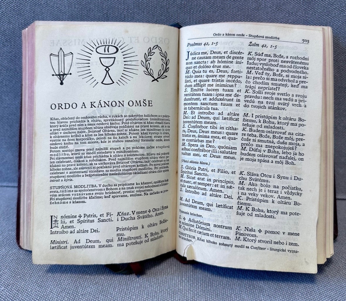 Misál latinsko - slovenský - 2