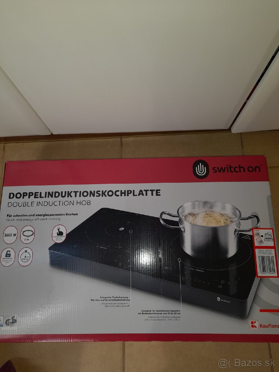 Indukčná dvojplatnička, nova zabalená - 2