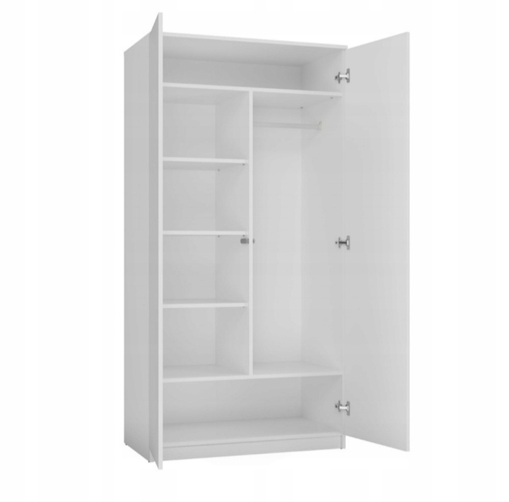 Skriňa biela 90cm - 2