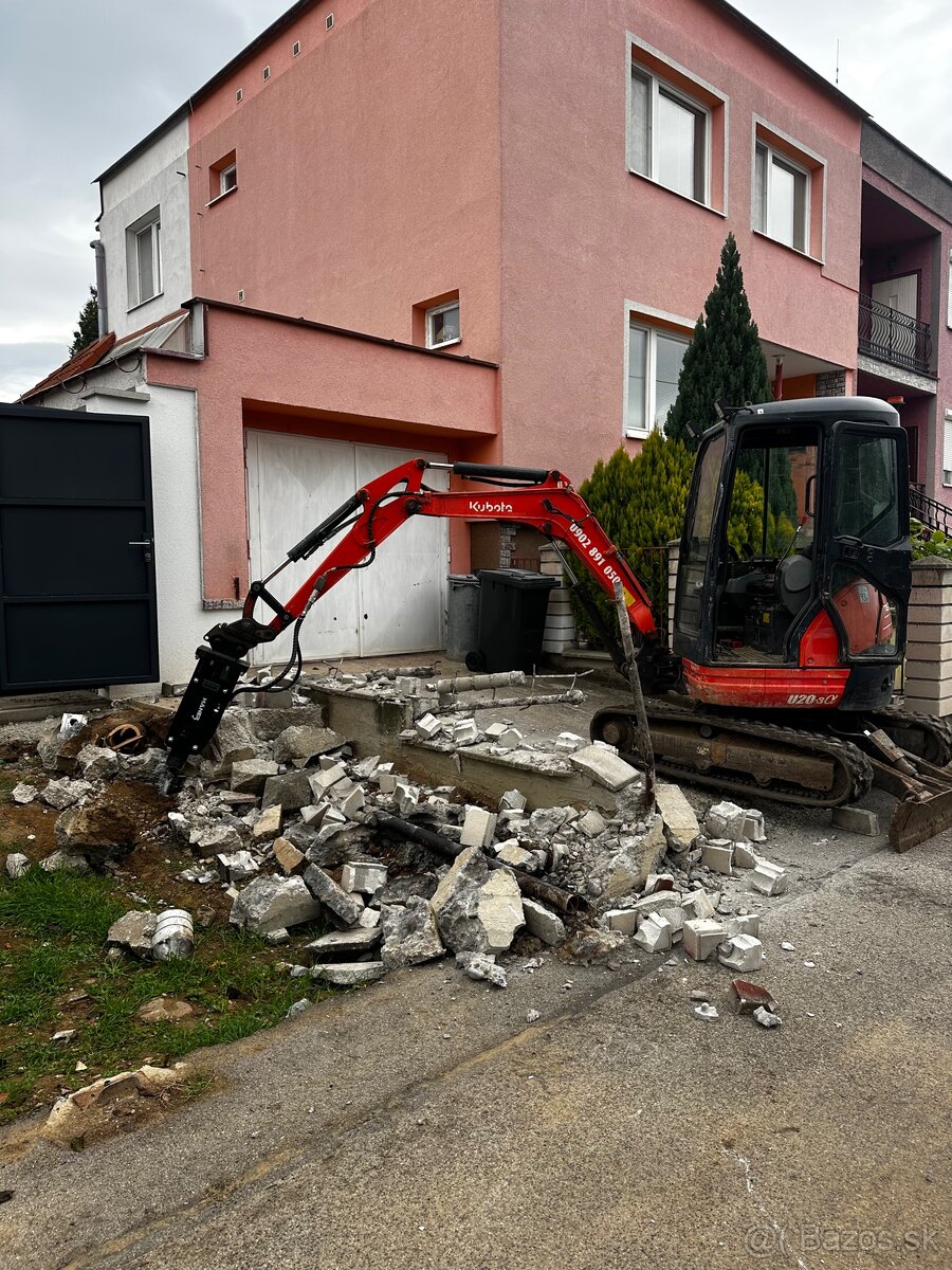 Výkopové práce, zemné práce - 2