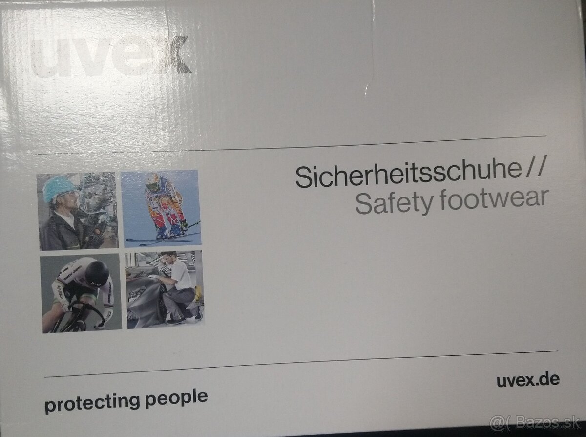 Pracovná obuv uvex 1x tended support s3 45 - 2