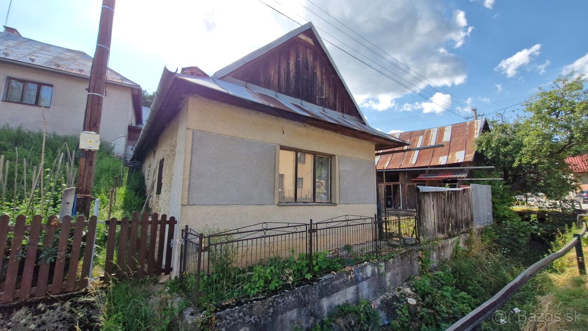 PREDAJ, starý rodinný dom vhodný na prestavbu, Ponická Lehôt - 2