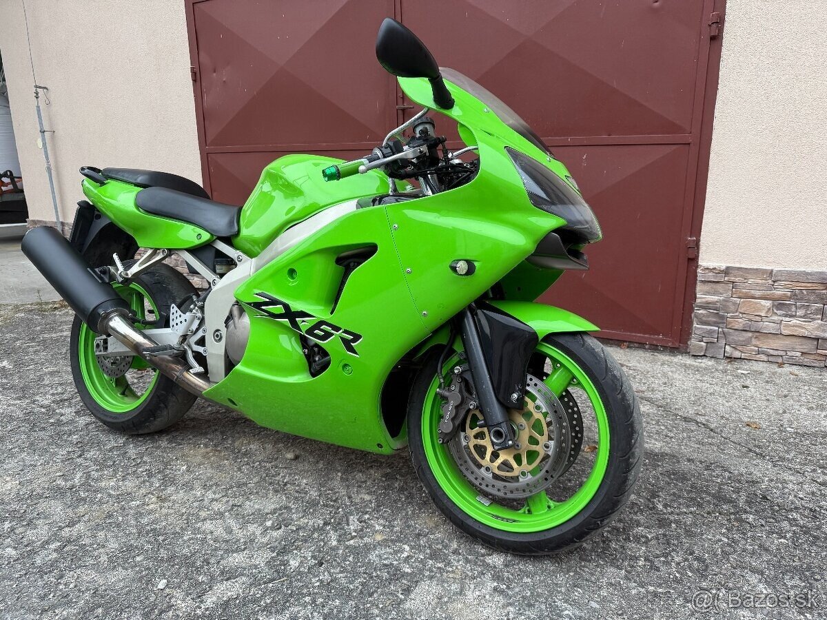 Kawasaki ZX6R Ninja Dôvod predaja nevyužitá, po dedičskom - 2