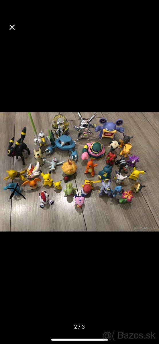 Predám zbierku Pokémon figuriek - 2