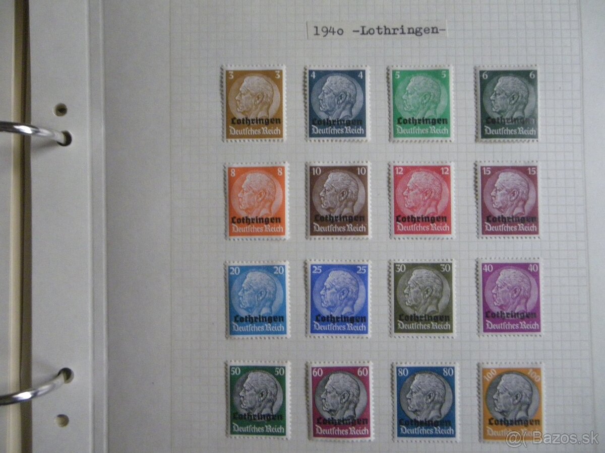 OKUPACNE znamky 1939-41 - 2