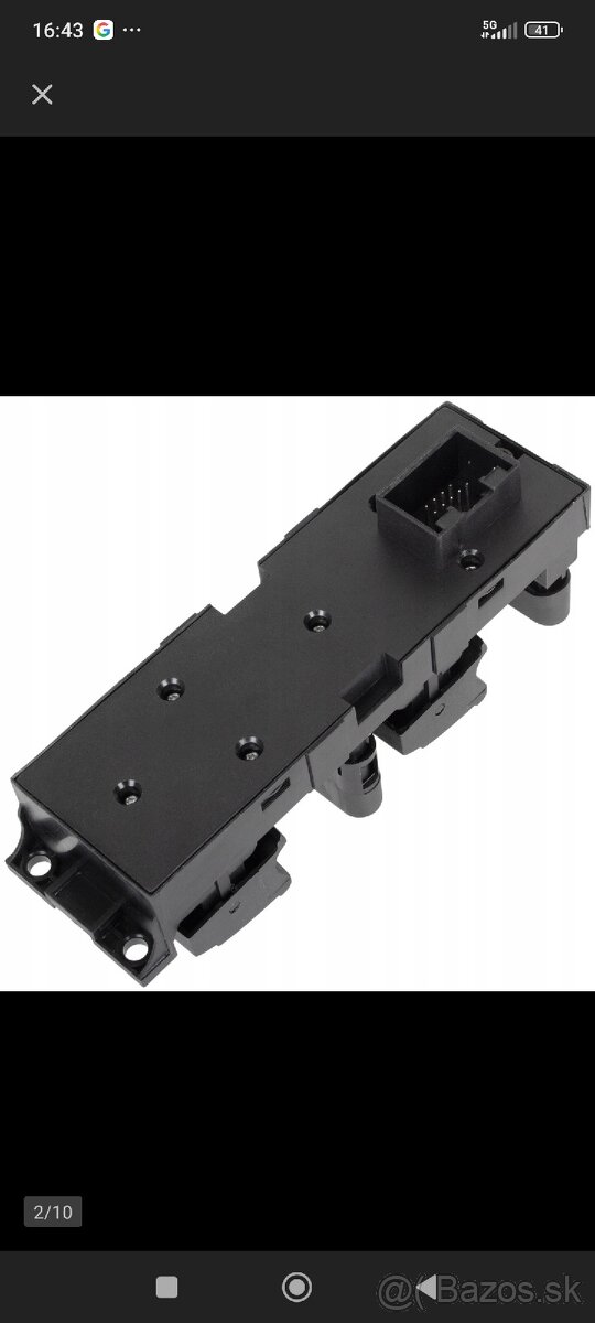 Ovládanie okien 1j4959857D - 2