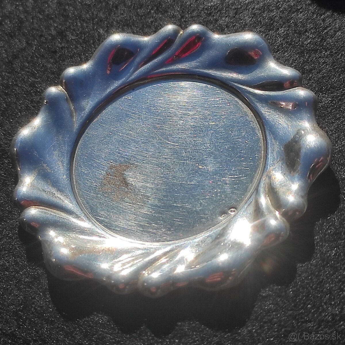 Miska tanierik striebro - 2