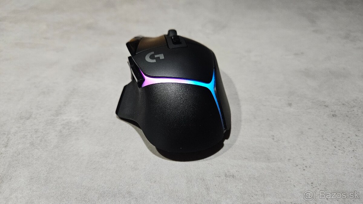 Predám hernú myš Logitech G502X Plus Black aj s podložkou - 2