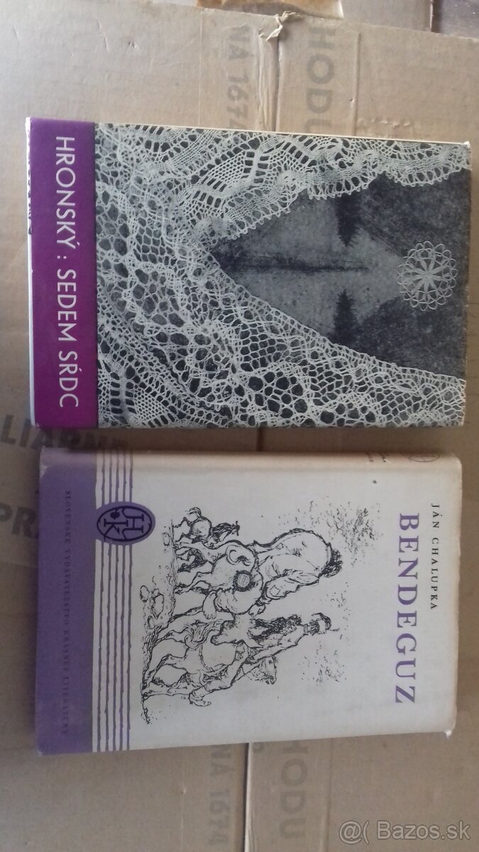 Predam knihy. Slovenskí autori 1 - 2