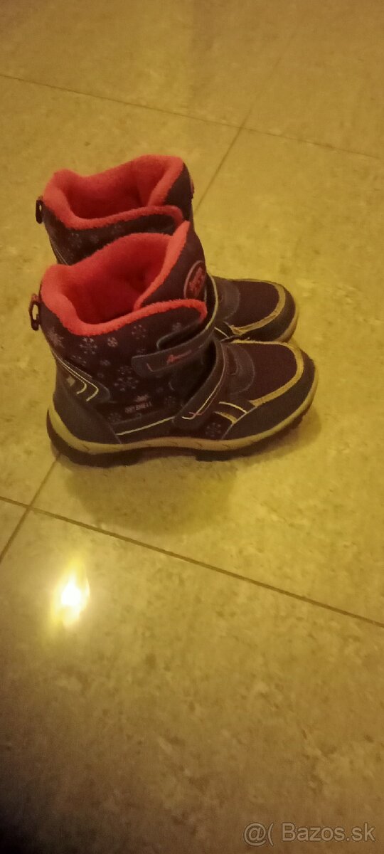 Zimne dievcenske topanky - 2