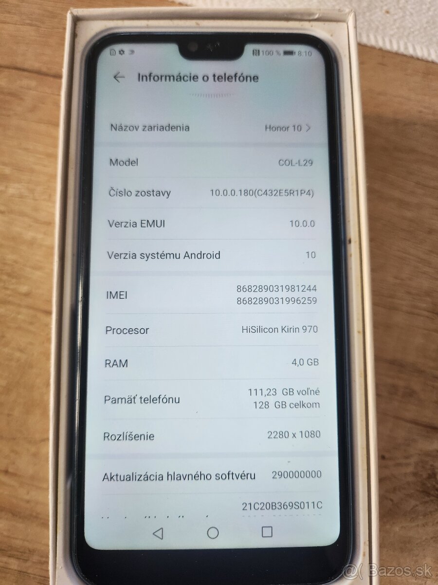Honor 10 v super stave - 2