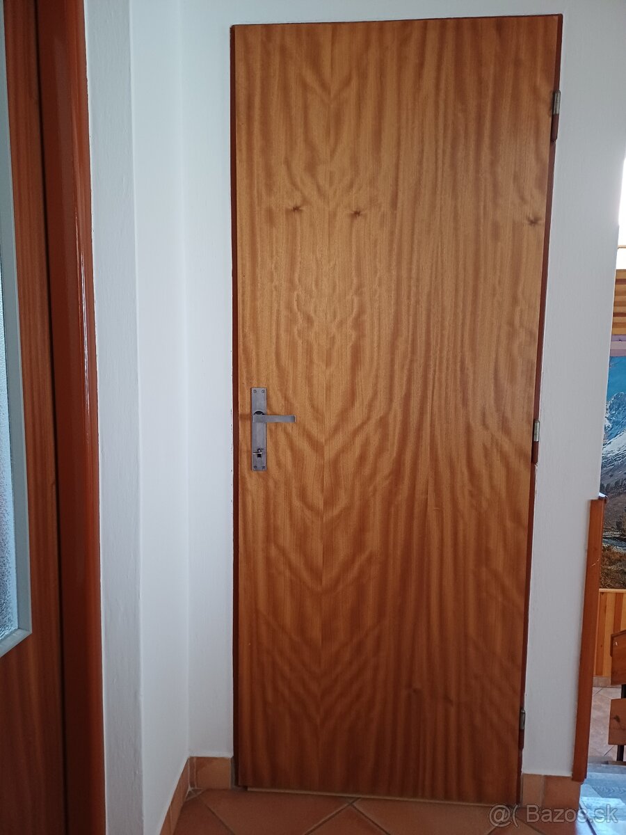 Dvere interierove so sklom, plne - 2