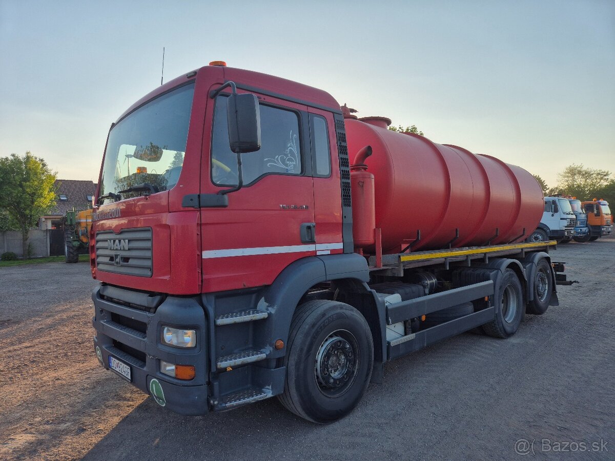 MAN TGA 26.410 fekál - 2