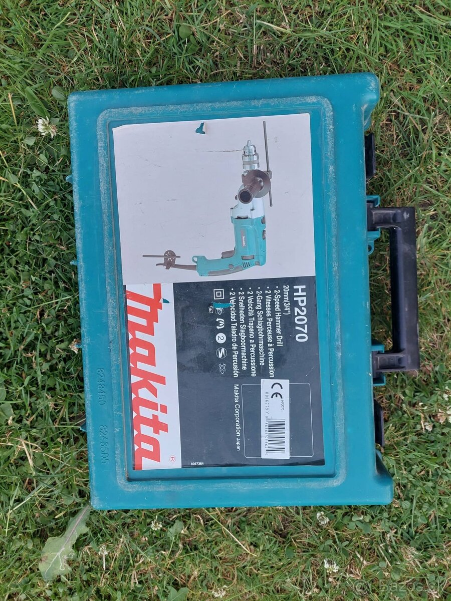 Predám vŕtačku MAKITA HP2070 - 2