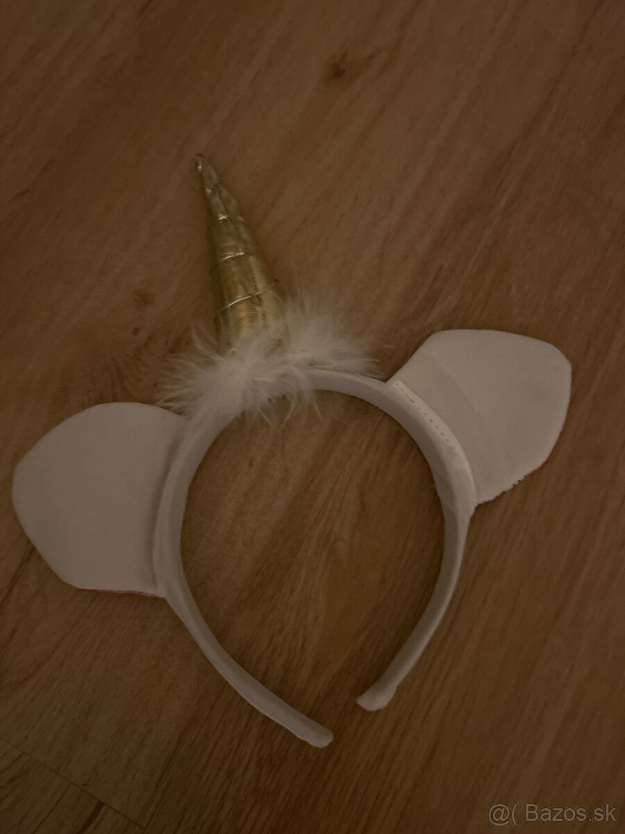 Šaty unicorn plus čelenka - 2