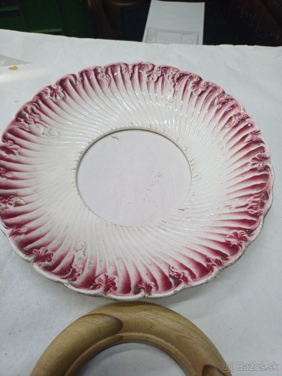 Predám majolikovy ram na hodiny - 2