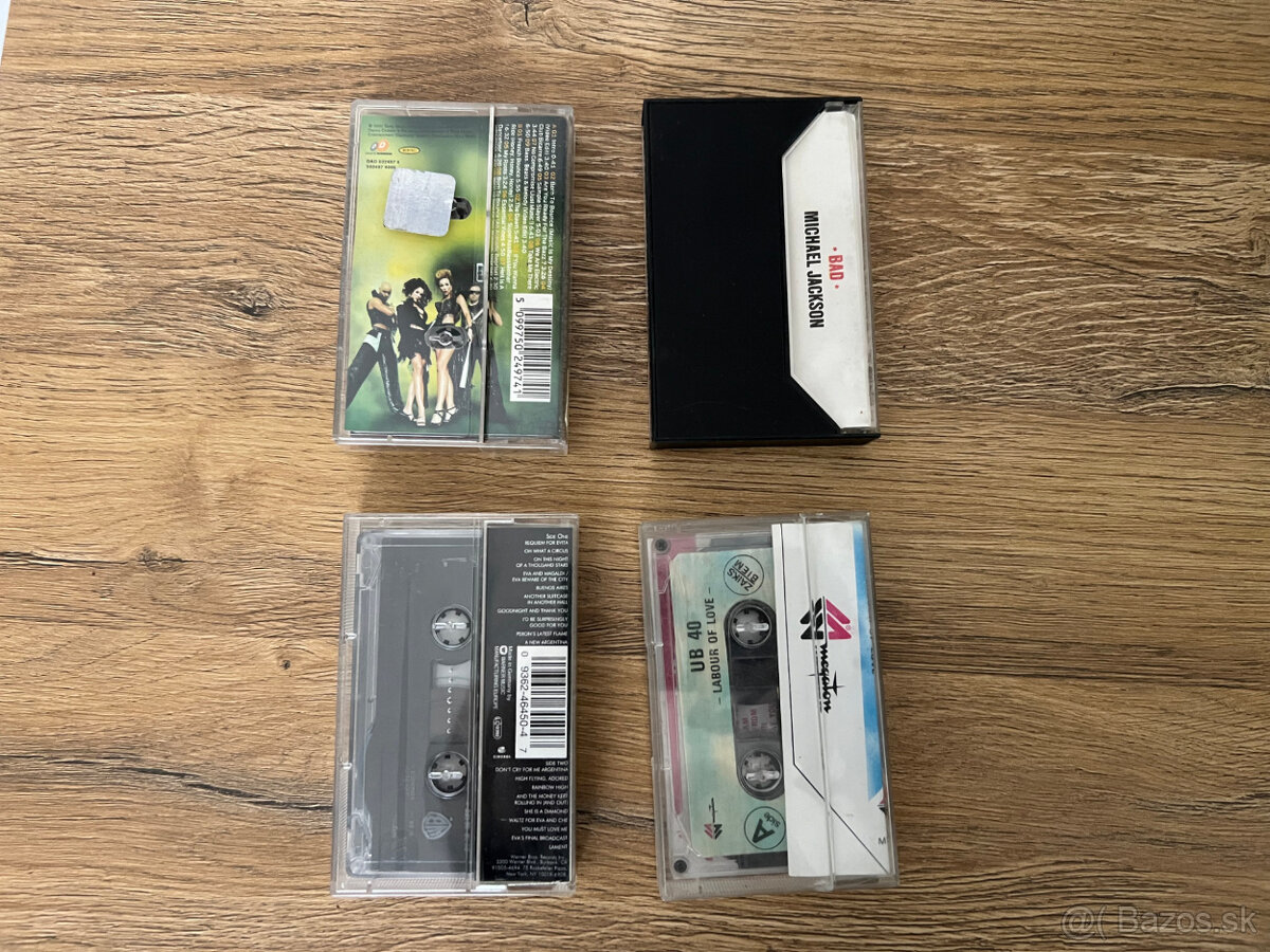 Originálne MC kazety - zahraničné - 2