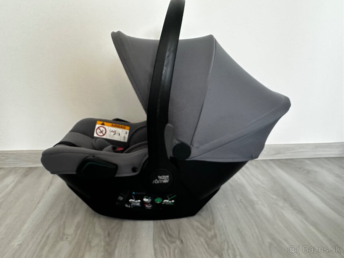 BRITAX RÖMER Baby-Safe Core 40-83cm Frost Grey vajíčko - 2