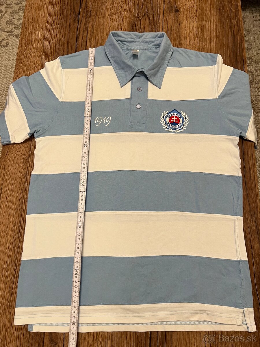 Predám pánske tričko ŠK Slovan Bratislava, veľkosť: L - 2